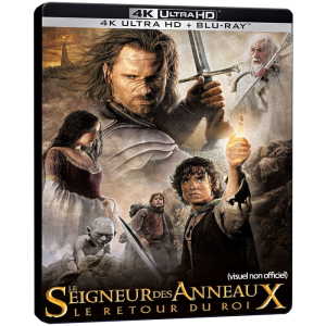 le retour du roi 4k steelbook provisoire