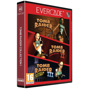 cartouche evercade 40 tomb raider collection 1 visuel produit