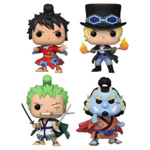 funko pop one piece 4 personnages visuel produit