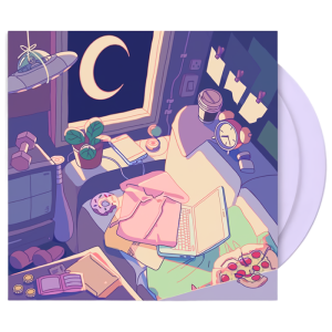 melatonin vinyle coloré visuel produit