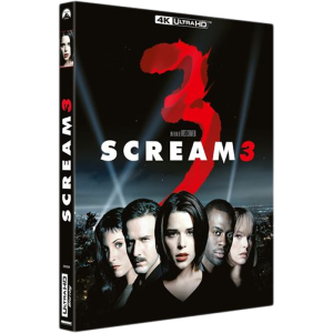 scream 3 blu ray 4k visuel produit