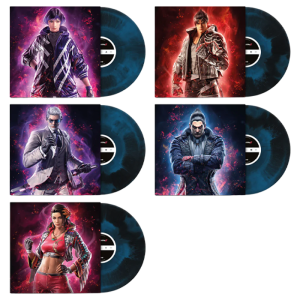 vinyles tekken 8 coffret 5 disques visuel produit