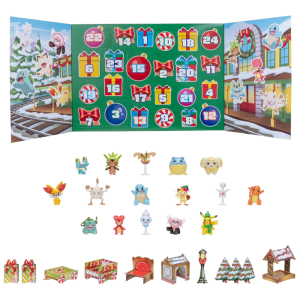 calendrier de l'avent 2024 pokémon visuel produit