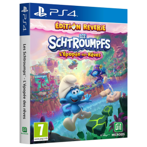 les schtroumpfs epopée des rêves reverie ps4 visuel produit