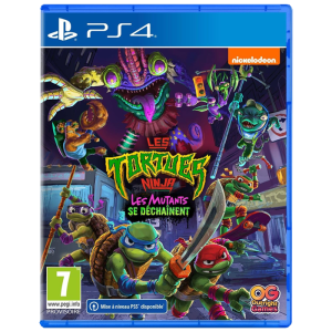 les tortues ninja les mutants se déchaînent ps4 visuel produit