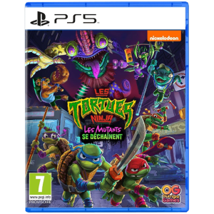 les tortues ninja les mutants se déchaînent ps5 visuel produit