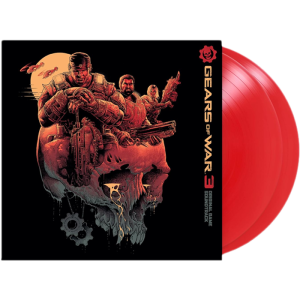Vinyle Gears Of War 3 Rouge visuel produit