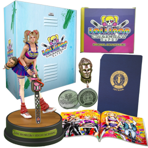 lollipop chainsaw repop collector ps5 switch xbox visuel produit
