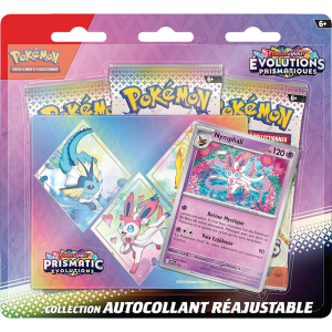 Tripack Prismatiques Autocollant Pokémon Nymphali produit
