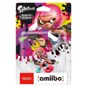 Amiibo Splatoon Fille Inkling Rose Néon produit def