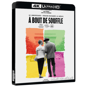 a bout de souffle blu ray 4k visuel produit