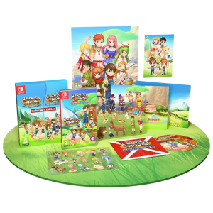 harvest moon lost valley et skytree village collector switch visuel produit