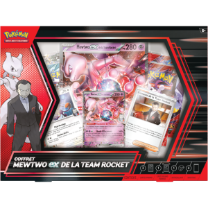 Pokémon EV10 Coffret Mewtwo Ex De La Team Rocket def produit