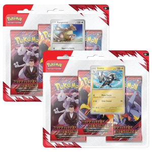 Pokémon EV10 Tripack Kangourex Zéblitz produit