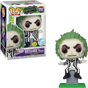 funko pop beetlejuice sur tombe visuel produit
