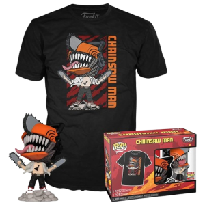 funko pop chainsaw man avec t shirt l visuel produit