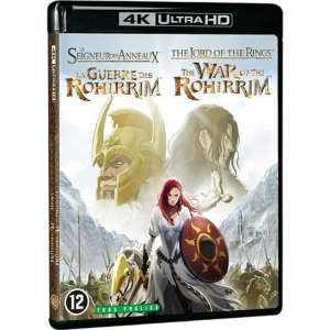 le seigneur des anneaux la guerre des rohirrim blu ray 4k visuel produit