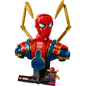 lego 76326 buste iron spider man visuel produit.webp