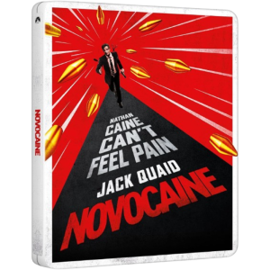 novocaine blu ray 4k steelbook visuel produit