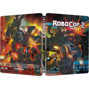robocop 2 blu ray 4k steelbook visuel produit