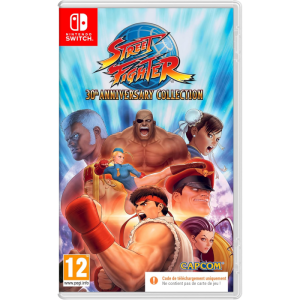 street fighter anniversary collection sur switch code visuel produit