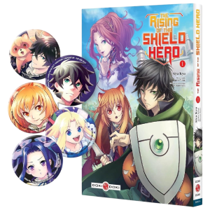 the rising of the shield hero tome 1 edition limitee visuel produit