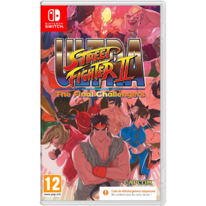 ultra street fighter 2 sur switch code visuel produit