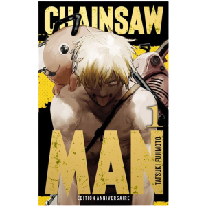 chainsaw man tome 1 edition anniversaire visuel produit