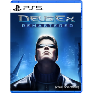 deus ex remastered sur ps5 visuel produit