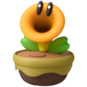 statuette fleur cancan talking flower mario 40 ans visuel produit