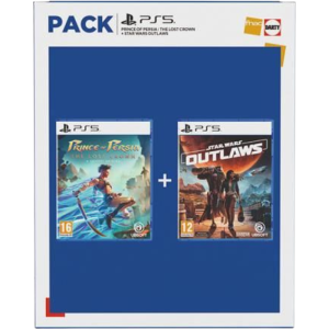pack star wars outlaws et prince of persia sur ps5 visuel produit