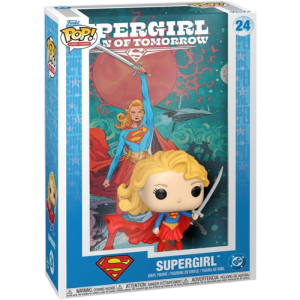 funko pop comic cover dc supergirl visuel produit