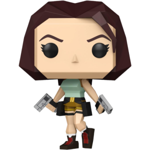 funko pop tomb raider lara croft polygon visuel produit