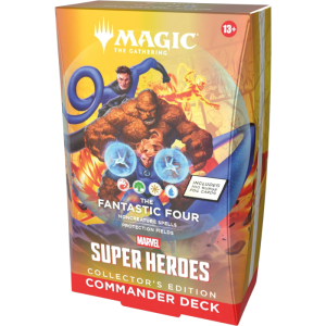 commander deck collector magic x marvel les 4 fantastiques visuel produit