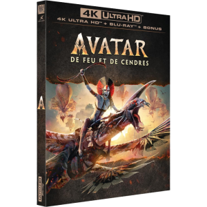 Avatar de Feu et de Cendres Blu Ray 4K definitif produit