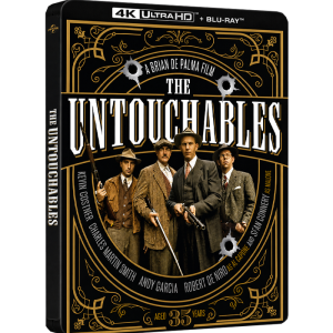 Les Incorruptibles Blu Ray 4K Steelbook visuel produit fnac