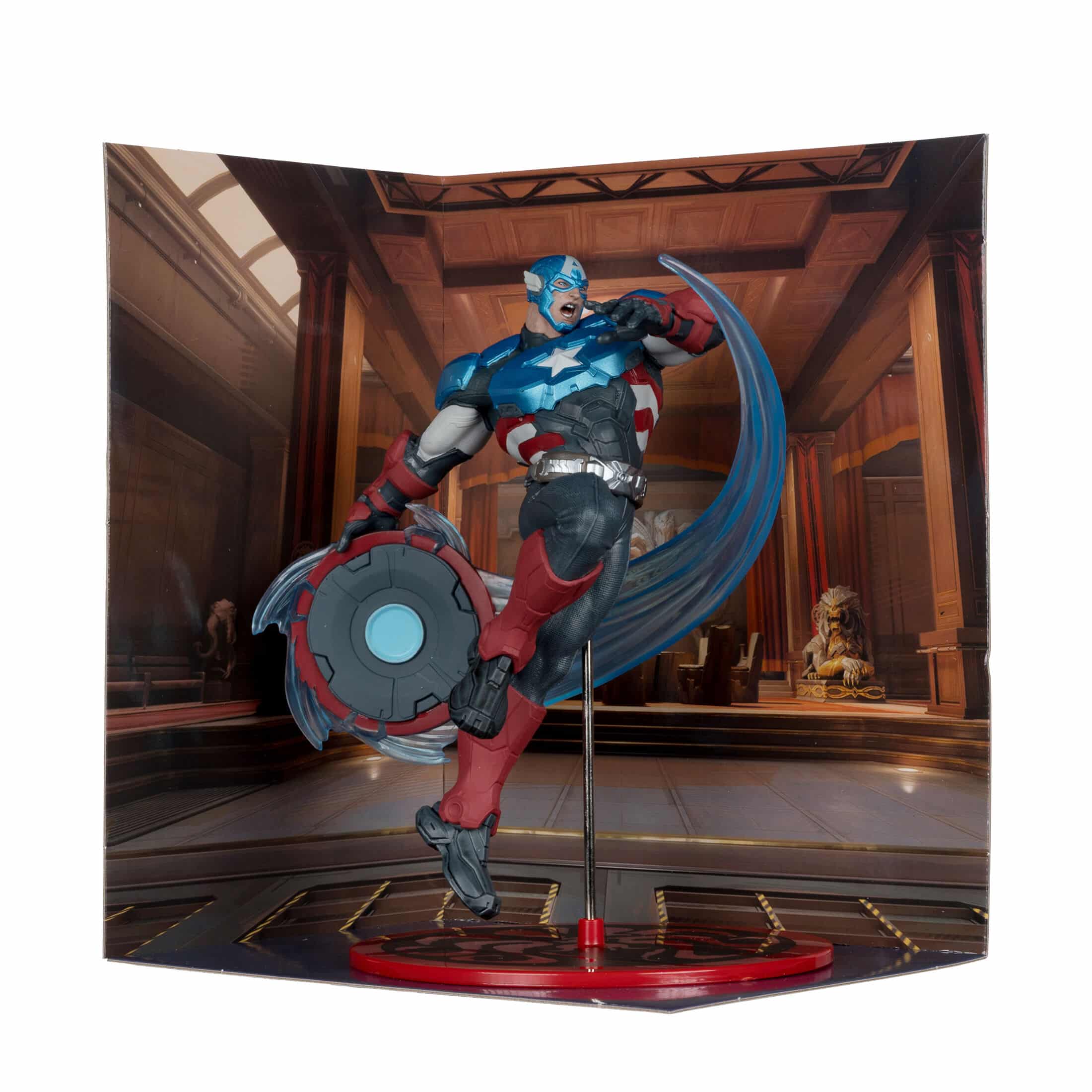 Statue Captain America Marvel Rivals McFarlane Toys screen 2