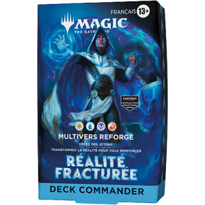 deck commander magic the gathering realite fracturee visuel produit
