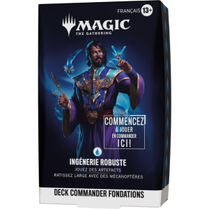 deck commander mtg ingenierie robuste visuel produit