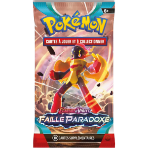 pokemon ev04 faille paradoxe booster blister visuel produit