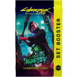 Booster JCC Cyberpunk Welcome to Night City FR TCG definitif produit